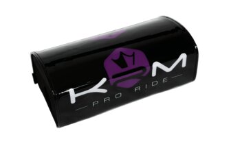 Handlebar Pad w/o crossbar KRM black / purple