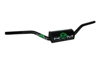 Manubrio MX 28mm con pad KRM nero / verde