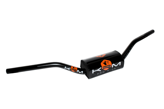 Handlebar MX 28mm with pad KRM black / orange