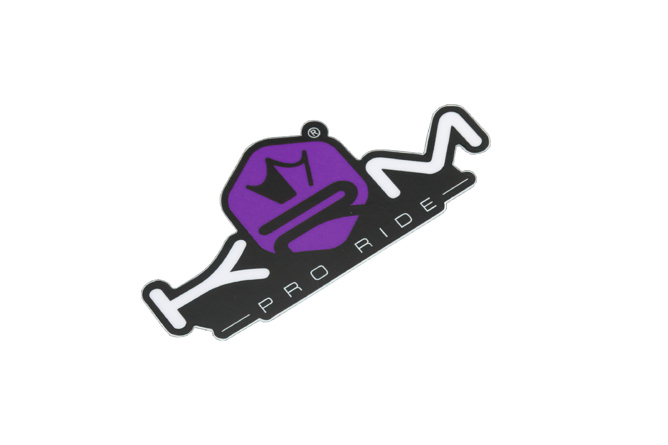Sticker KRM PRO Ride purple