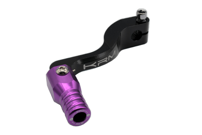 Gear Shift Lever KRM black / purple Minarelli AM6