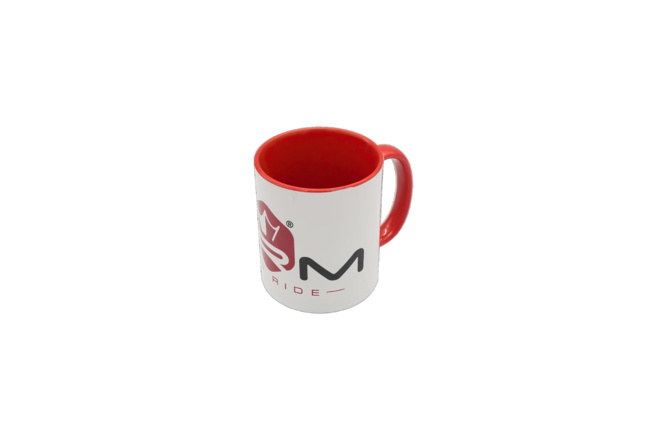 Mug KRM Pro Ride white / red