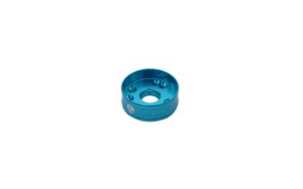 Silencer Front Cap KRM 70 - 90 alu turquoise