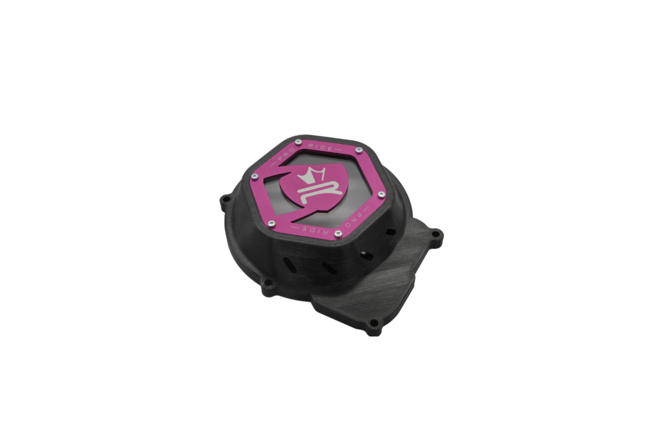 Ignition Cover KRM AM6 pink double-sided