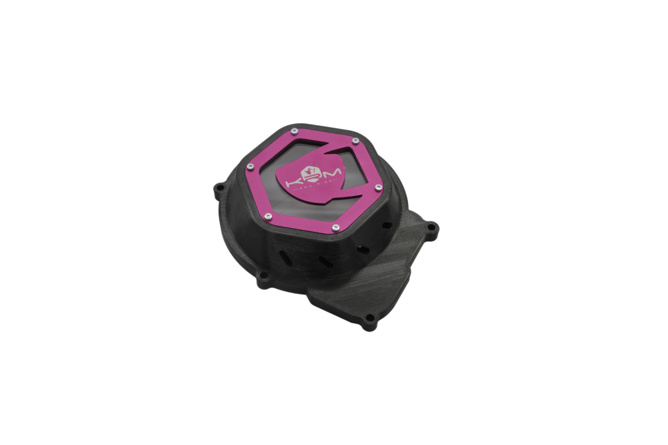 Ignition Cover KRM AM6 pink double-sided