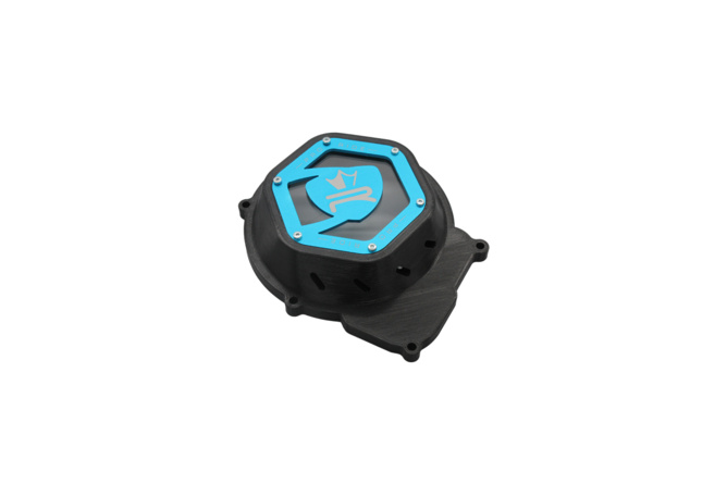 Ignition Cover KRM AM6 turquoise double-sided