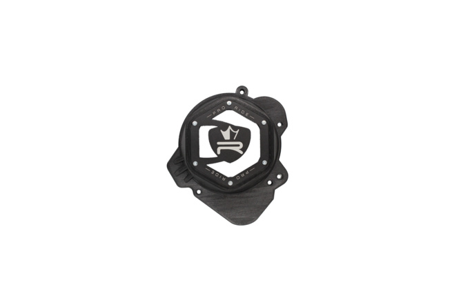 Ignition Cover KRM Derbi black double-sided