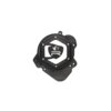 Ignition Cover KRM Derbi black double-sided