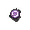 Ignition Cover KRM Derbi purple double-sided