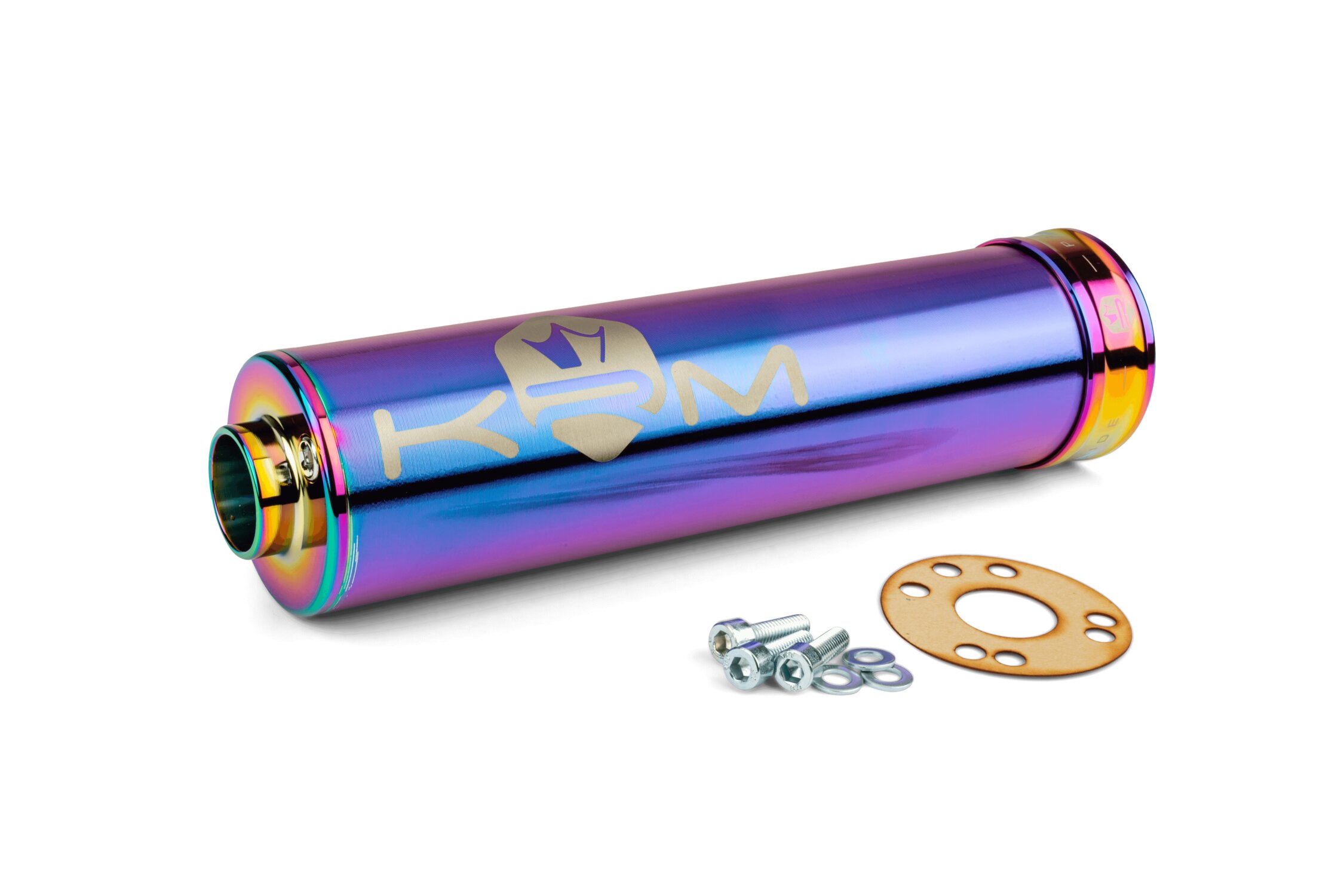 Silenciador Escape Cherry Bomb Cromado Iluminado – Estilo Clásico Y Sonido Potente Para Tu Coche