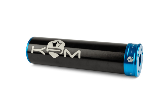 Silencer KRM Pro Ride 50 - 70cc aluminium black - blue