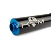 Silenziatore KRM Pro Ride 50 - 70cc alluminio nero - blu