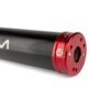 Silencieux d'échappement KRM 70 - 90 noir / rouge