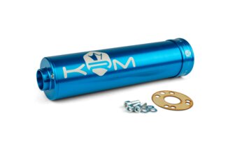 Silencieux d'échappement KRM 90 - 110 bleu