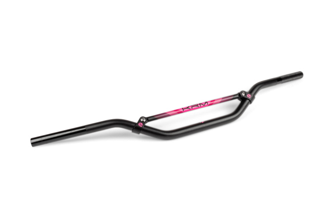 Manubrio 22mm KRM nero / rosa