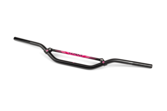 Lenker 22mm KRM schwarz / pink