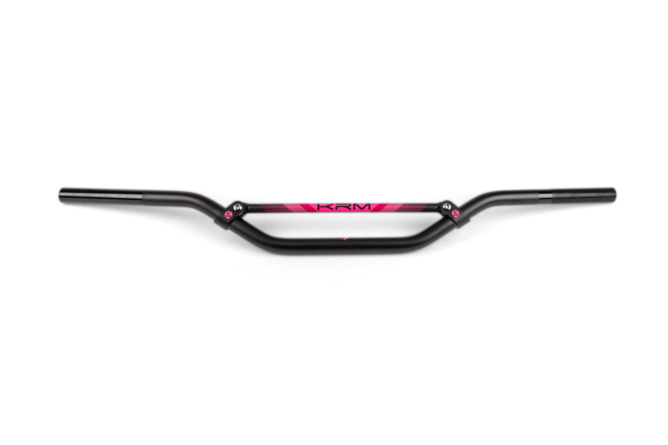 Lenker 22mm KRM schwarz / pink