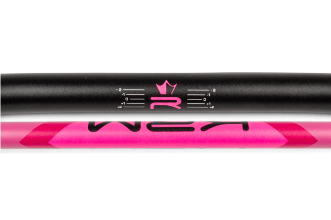 Handlebar 22mm KRM black / pink