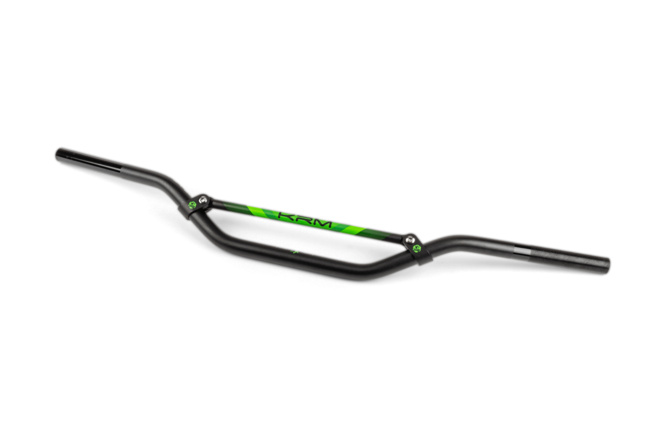 Handlebar 22mm KRM black / green