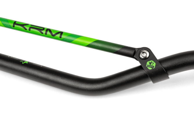 Handlebar 22mm KRM black / green