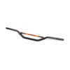 Guidon type cross 22mm KRM noir / orange