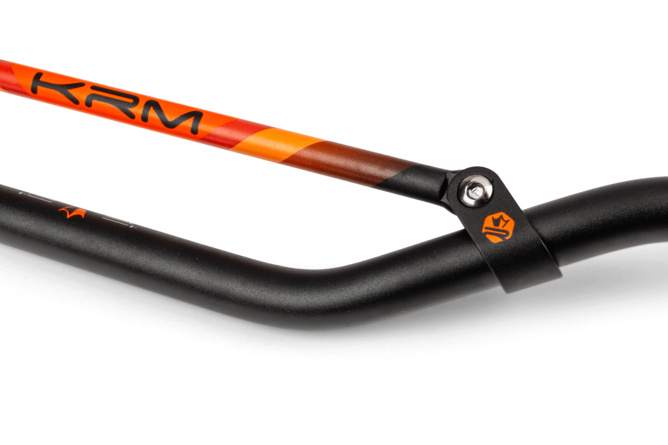 Lenker 22mm KRM schwarz / orange