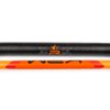 Guidon type cross 22mm KRM noir / orange