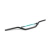 Guidon type cross 22mm KRM noir / turquoise