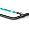 Guidon type cross 22mm KRM noir / turquoise