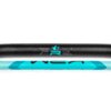 Guidon type cross 22mm KRM noir / turquoise