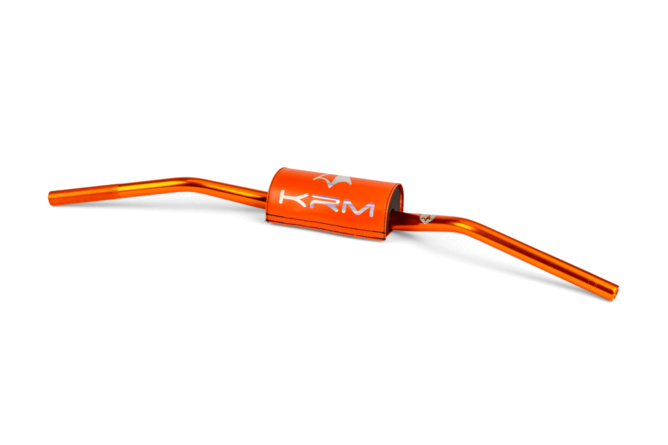 Handlebar 28mm KRM orange / hologram with pad