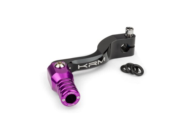 キムキムページ‼️ Gear Shift Lever KRM black / purple Minarelli AM6 | SCOOTER-ATTACK