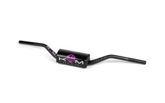 Handlebar MX 28mm with pad KRM black / purple