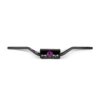 Guidon type cross 28mm avec mousse KRM noir / violet