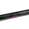 Guidon type cross 28mm avec mousse KRM noir / violet