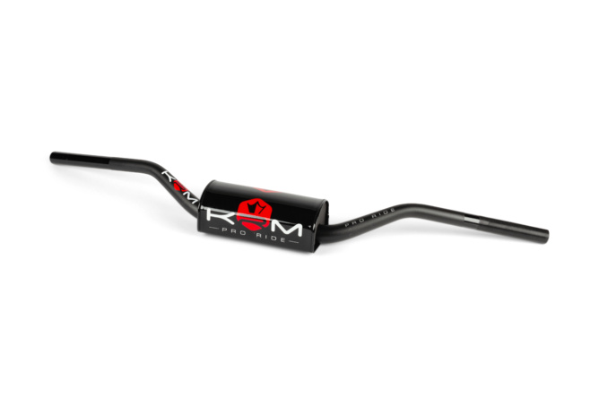 Lenker MX 28mm mit Lenkerpolster KRM schwarz / rot