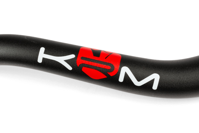 Lenker MX 28mm mit Lenkerpolster KRM schwarz / rot