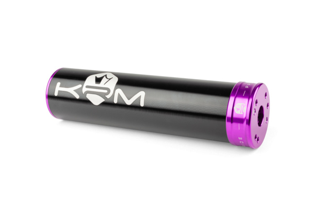 Endschalldämpfer KRM 70 - 90 schwarz / lila