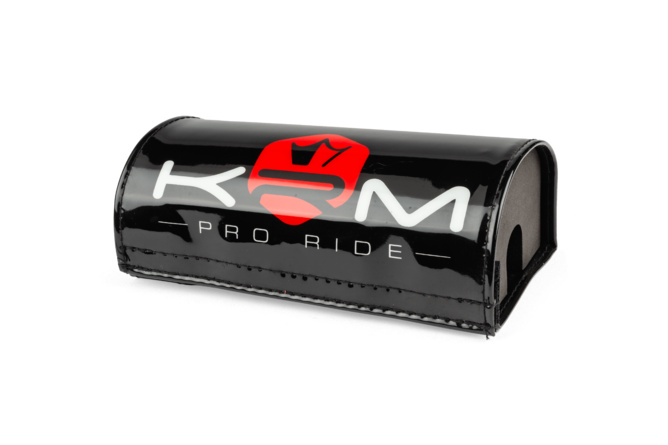 Lenkerpolster ohne Strebe KRM schwarz / rot