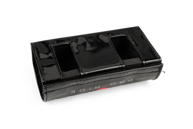 Lenkerpolster ohne Strebe KRM schwarz / rot