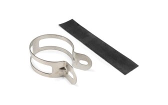 Haltespange ESD Edelstahl d.60mm mit Scheuerschutz KRM