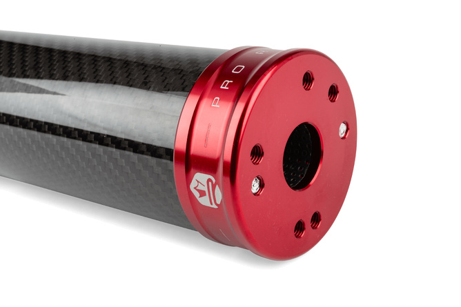 Silencer KRM Carbon Hologram 70-90cc red