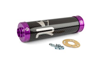 Silencer KRM Carbon Hologram 70-90cc purple