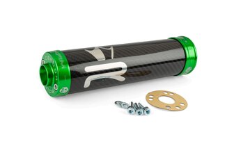 Silencer KRM Carbon Hologram 70-90cc green