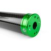 Silencieux KRM carbone/holographique 70-90cc vert