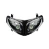 Headlight Mask Quattro (4 lamps) black Peugeot Speedfight 2