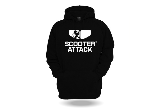 Hoodie Scooter-Attack nero