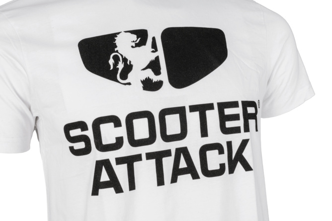 T-shirt Scooter-Attack white