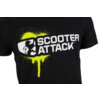 T-shirt Scooter-Attack Bicolore Noir