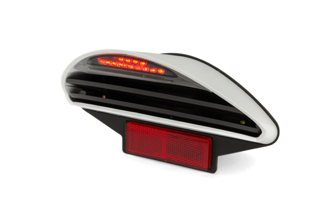 Tail Light BCD RX Yamaha Aerox / Nitro black black/white